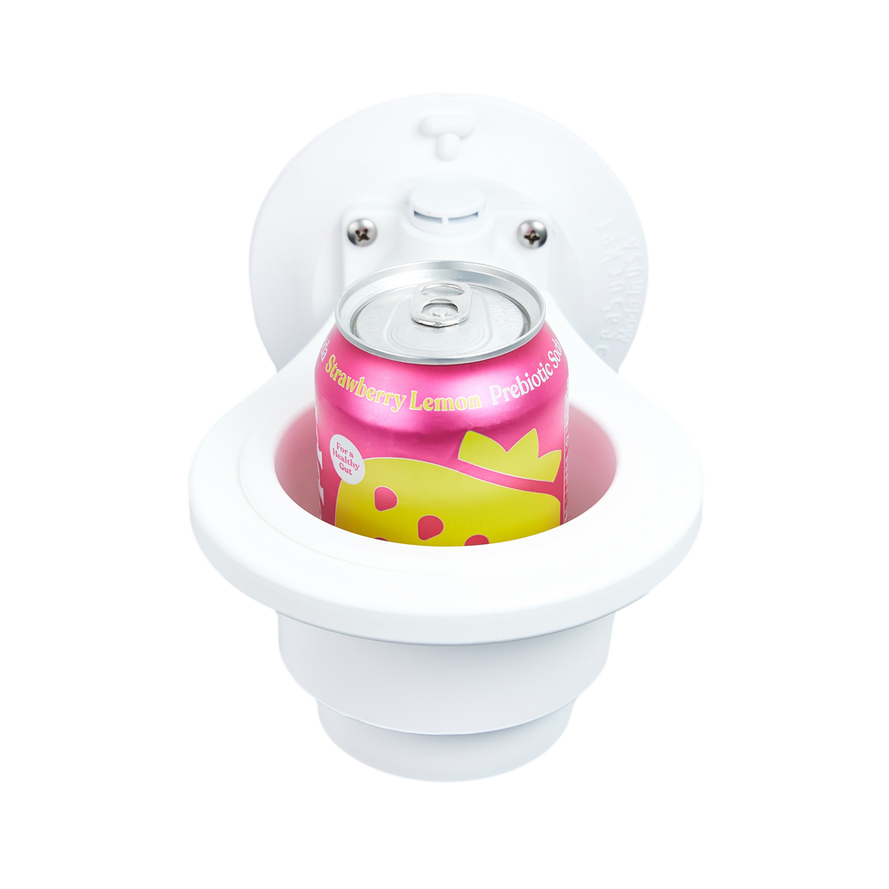 SeaSucker Cup Holder, White, 4.5 in Diameter Vacuum Mount - MC5314W
