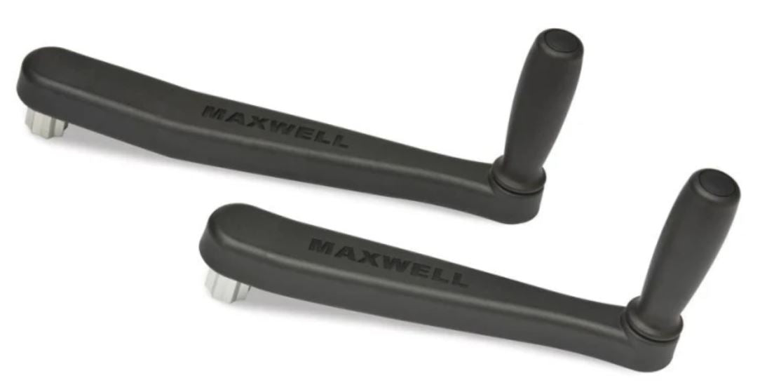 Maxwell Windlass Chain Wheel Handle, For Use With RC/HRC Series Windlass, 8 in Length, Black - P103864