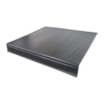Lippert Awning Fabric, For 15 ft Length Awnings, 14 ft 1 in Length x 8 ft Extension, Solid Black - V000521813