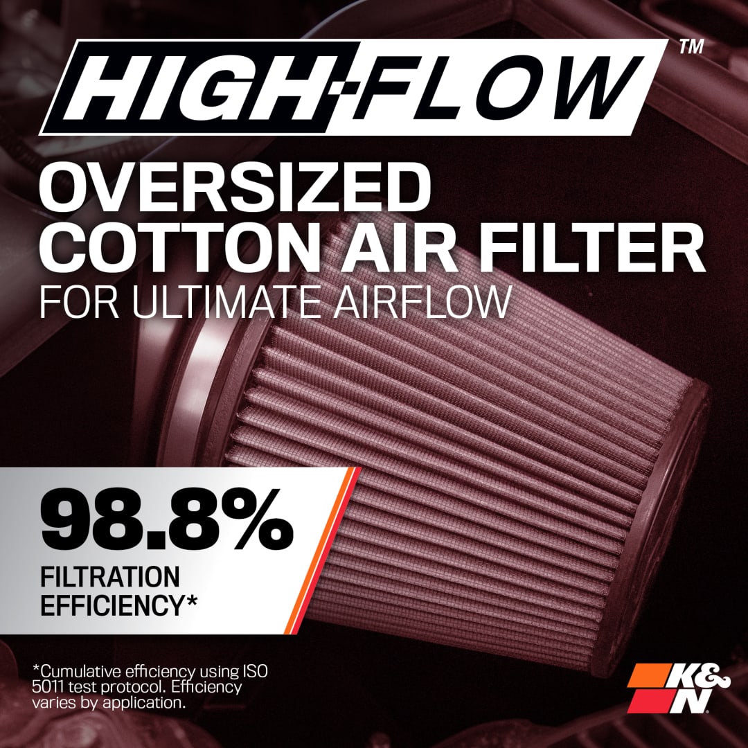 K&N Air Cleaner Assemblies and Air Intake Kits 57-2575 product image 5