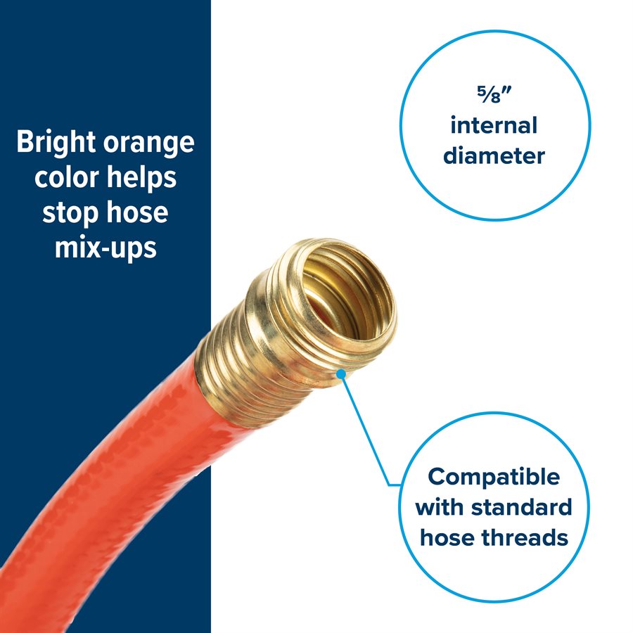 Camco Waste Water Hose, 25 ft Length - 22990