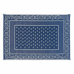 Faulkner Patio Mat, 20 ft Length x 8 ft Width, Blue - 48704