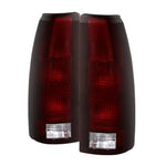 Xtune Tail Light Assembly, Red/Smoke Lens, Black Housing, Set Of 2 - 9028786