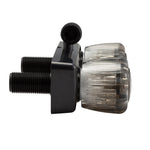 Dura Faucet Shower Control Valve, 2 Valve, 1/4 Turn Washerless Valve, 4 in Center Distance - DF-SA100S1-BK