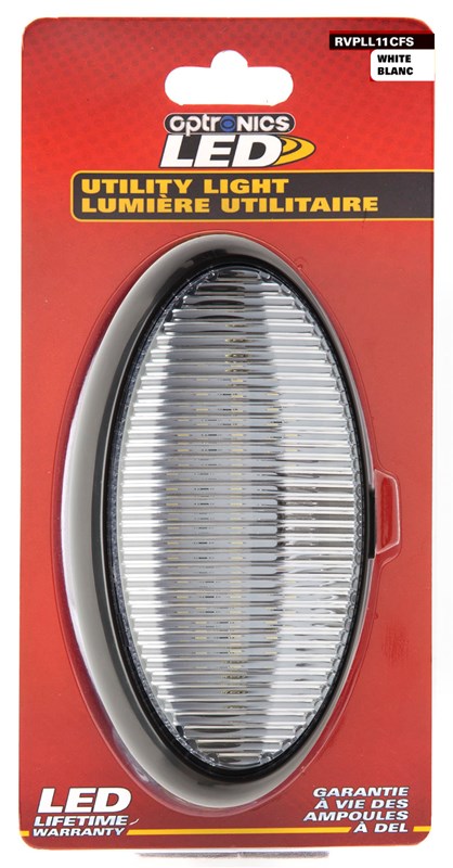 Optronics Porch Light, LED, 12.8 V DC, 0.32 amp - RVPLL11CFS