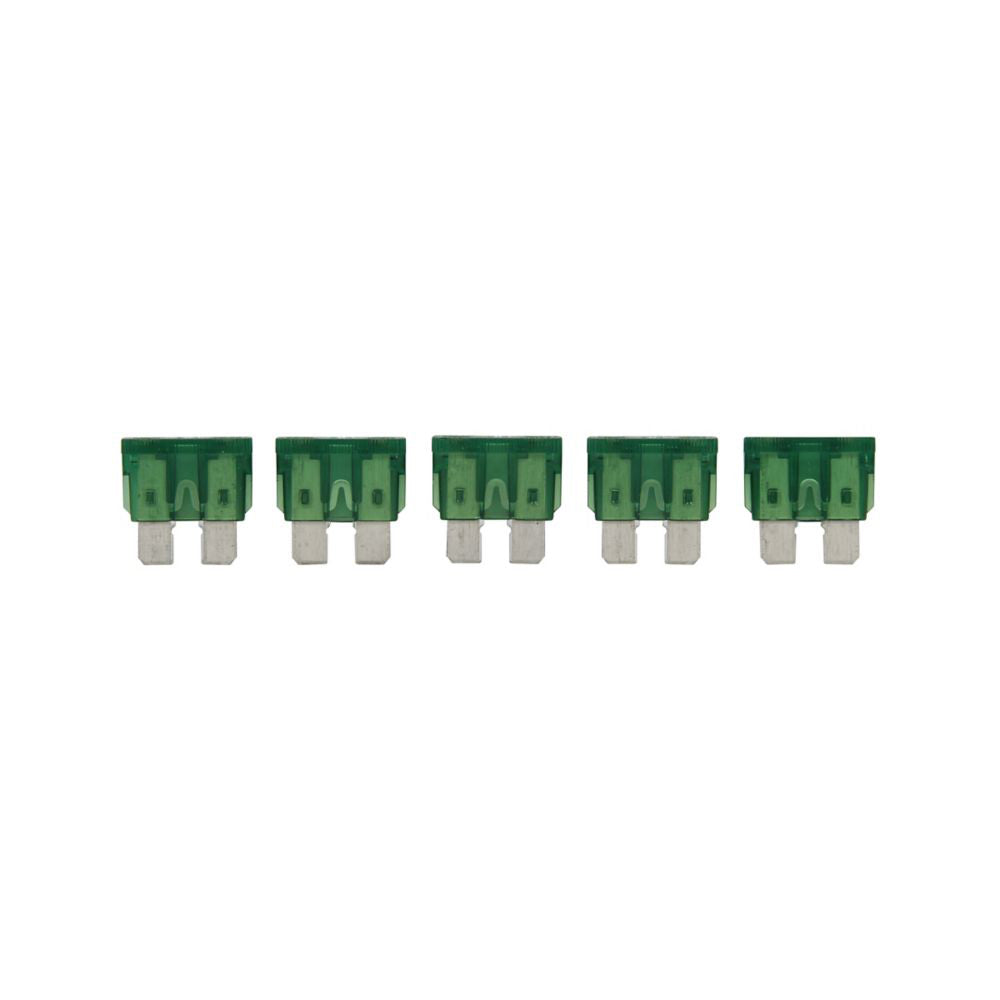 Bussmann Fuse, 30 amp, Pack Of 5 - BP/ATC-30-RP