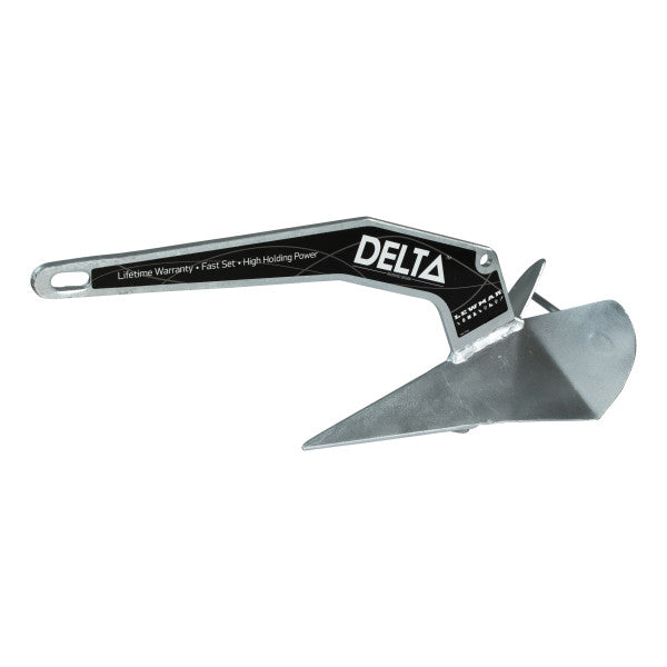 Lewmar Anchor, Holds Up To 42 ft Length Boat, 22 lb, 27-3/8 in Length x 12-1/8 in Width - 0057410