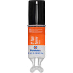Permatex Epoxy, 2 Ton, 0.84 oz Dual Syringe, Used To Bond Ceramics/Fiberglass Metal Concrete, Pack of 6 - 84133