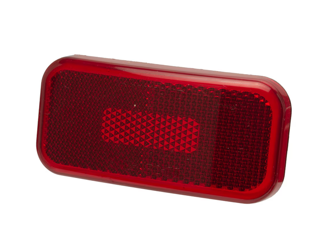 Creative Products Tail Light Lens, Red, 3-7/8 in Length x 1-7/8 in Width x 5/8 in Height - CMD-89-237R