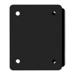 Minn Kota Anchor System Mounting Bracket, Black, Aluminum, With Stainless Steel Mounting Hardware - 1810371