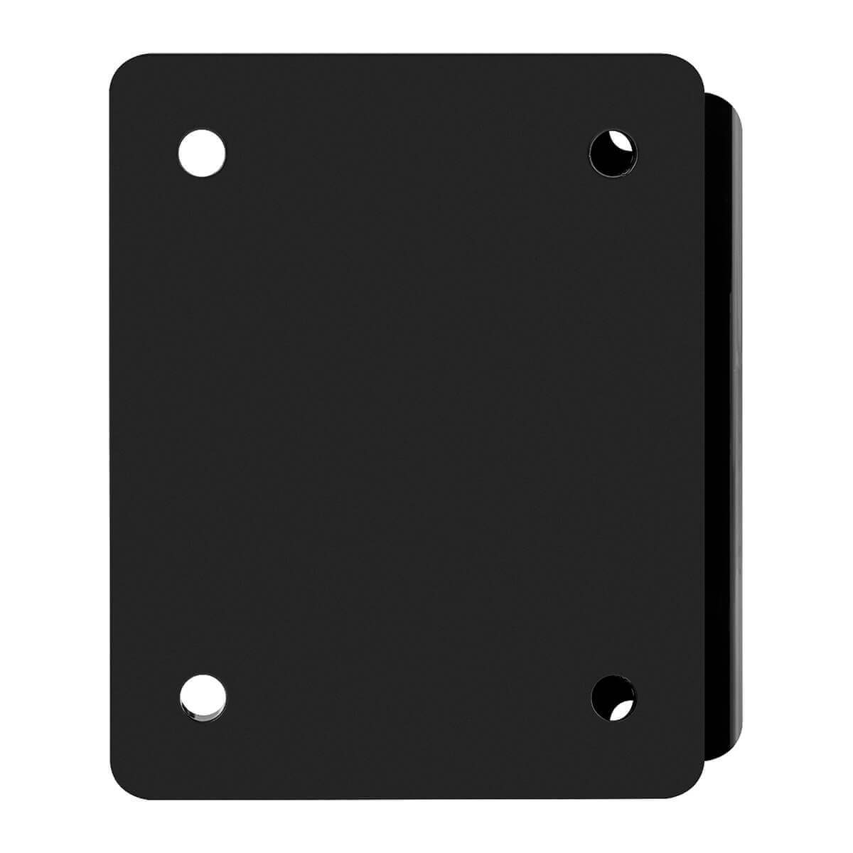 Minn Kota Anchor System Mounting Bracket, Black, Aluminum, With Stainless Steel Mounting Hardware - 1810371