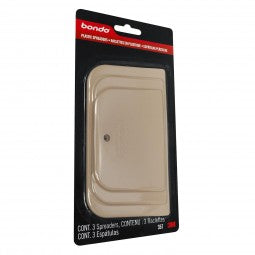 Bondo Body Filler Spreader, 3 Pieces - 357