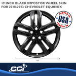 Coast2Coast Wheel Skins & Styled Wheel Covers IWCIMP415BLK product image 2