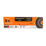 Camco Sewer Hose, 5 ft Extended Length, 24 in Compressed Length, 3 in Diameter - 39765
