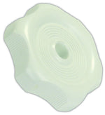 JR Products Window Crank Knob, 0.81 in Shaft, White - 20335