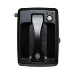 Creative Products Entry Door Handle, Fits 4.6 in x 6.9 in Cutouts Opening, Black Powder Coated, FMVSS Approved/SAE J839 Compliant - MRL-41510-2006-1PK