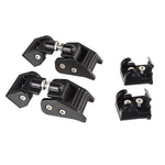 Rugged Ridge Hood Latch, Black, Steel, Set Of 2 - 11210.11