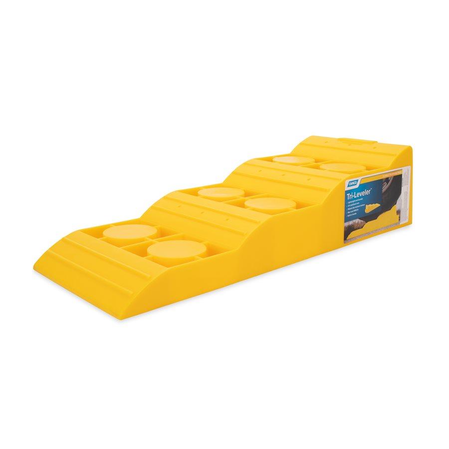 Camco Leveling Block, Up To 3-7/8 in Lift, 4000 lb Capacity - 44573