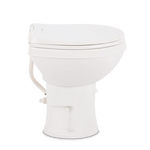 Dometic Toilet, 400 Series, Round Seat With 18 in Seat Height, White - 9610008275