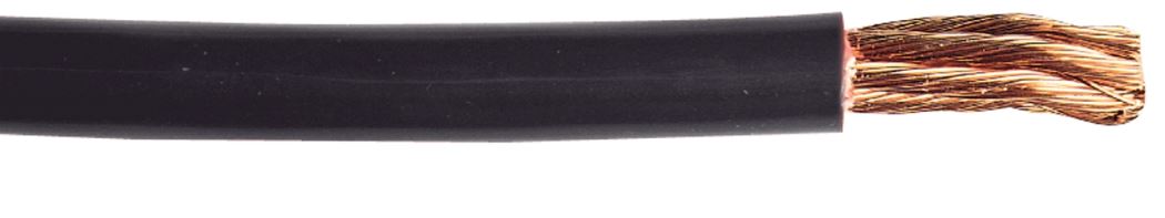 East Penn Primary Wire, 4 Gauge, Black, 100 ft Length - 04609