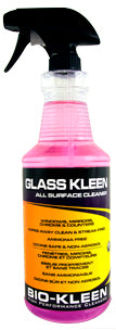Bio-Kleen Glass Cleaner, 32 oz Spray Bottle - M01307