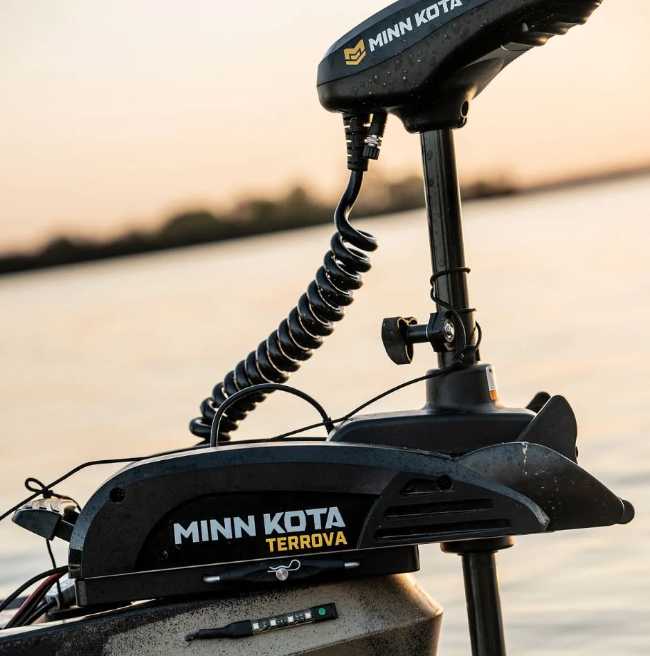 Minn Kota Trolling Motor, 55 lb Of Thrust, 36 in Shaft Length, 12 V - 1358340