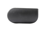 Dee Zee Nerf Bar, 6 in Oval Straight, Black Textured Powder Coated Steel - DZ16101