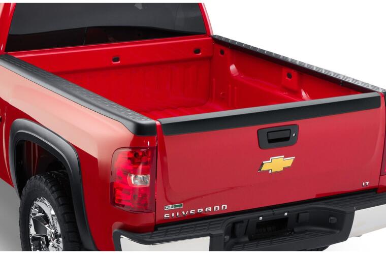 Bushwacker Bed Side Rail Protector, Textured, Black, Dura-Flex  2000 TPO Plastic - 49518