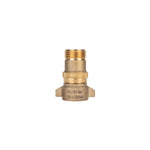 Camco Fresh Water Pressure Regulator, Brass, Preset Pressure Range of 40-50 PSI, Complies With CA and VT Regulations For Brass Content - 40052