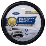 Plasticolor Steering Wheel Cover, For 15-1/2 To 16-1/2 in Wheels, Black - 008567R01