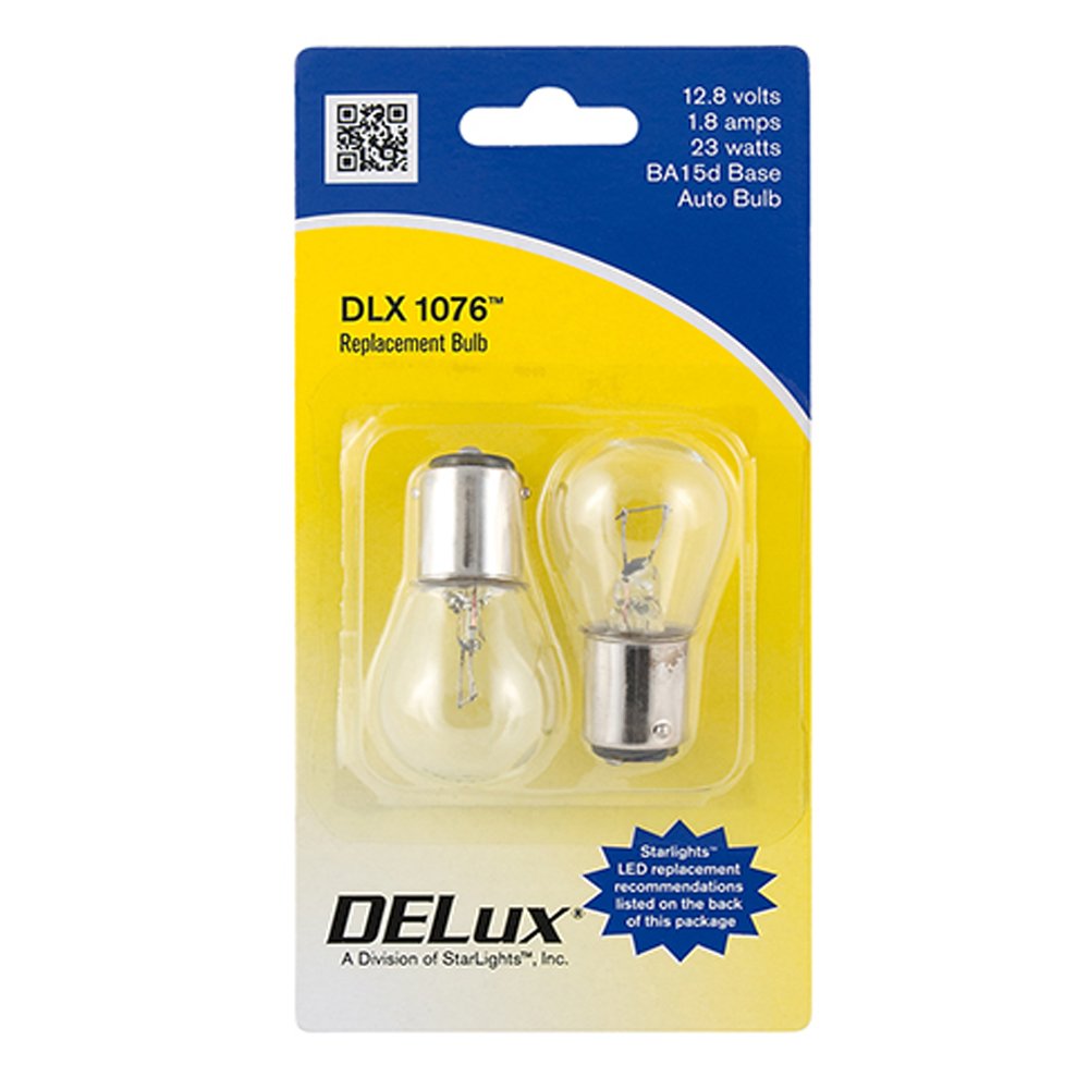 AP Products Multi Purpose Light Bulb, Incandescent, SX 1076 Model Bulb, Set Of 2 - 016-02-1076