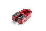 Factor 55 Winch Cable Shackle Mount, Fits 3/8 in Steel Cable/Synthetic Winch Rope, 16000 lb Load Capacity, Red - 00080-01