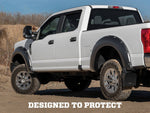 Husky Liners Fender Flare, 2 in Front/1-3/4 in Rear Tire Coverage, Matte Black, 6-1/2 in Flare Height, Set Of 4 - 2804957