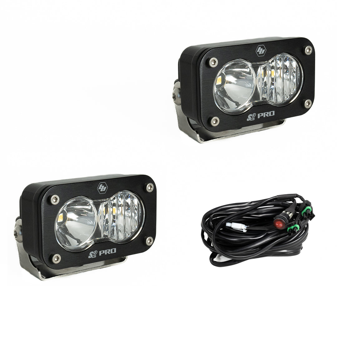 Baja Design Driving/Fog Light, S2 Pro, LED Bulb, 2 LED Bulbs, Set of 2 - 487803