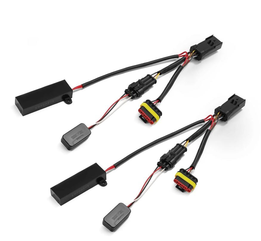 AlphaRex USA Tail Light Converter, Vehicle Lighting System Powered, Set of 2 - 640093