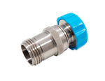 Camco Fresh Water Pressure Regulator, Stainless Steel, Preset Pressure Range of 50-60 PSI - 40054