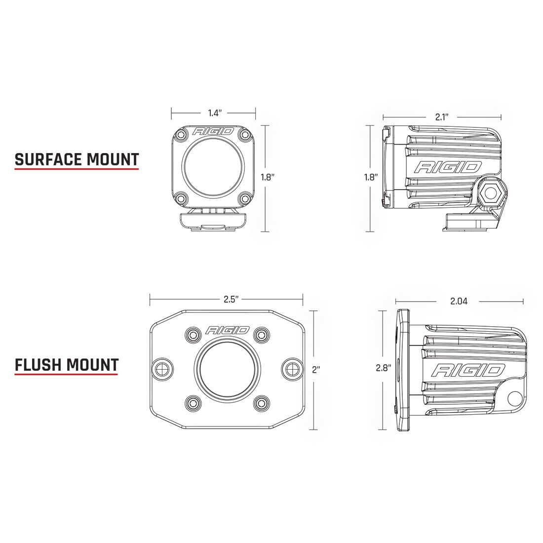RIGID Industries Exterior Multi-Purpose LED 20511 product image 3