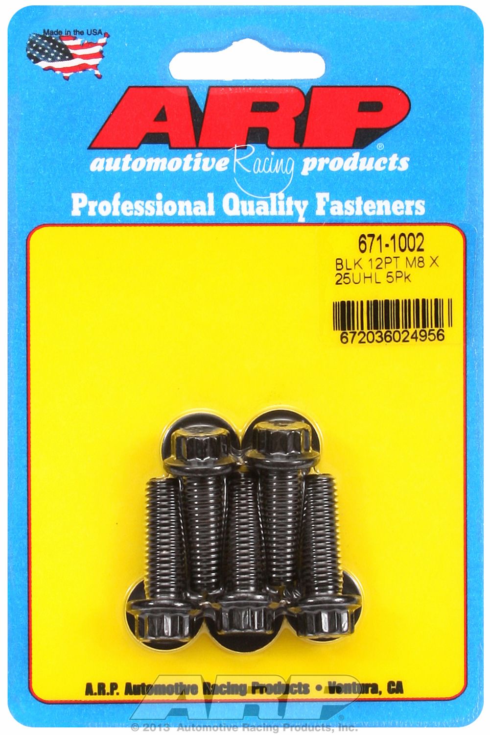 ARP Engine Fasteners 671-1002 product image 1