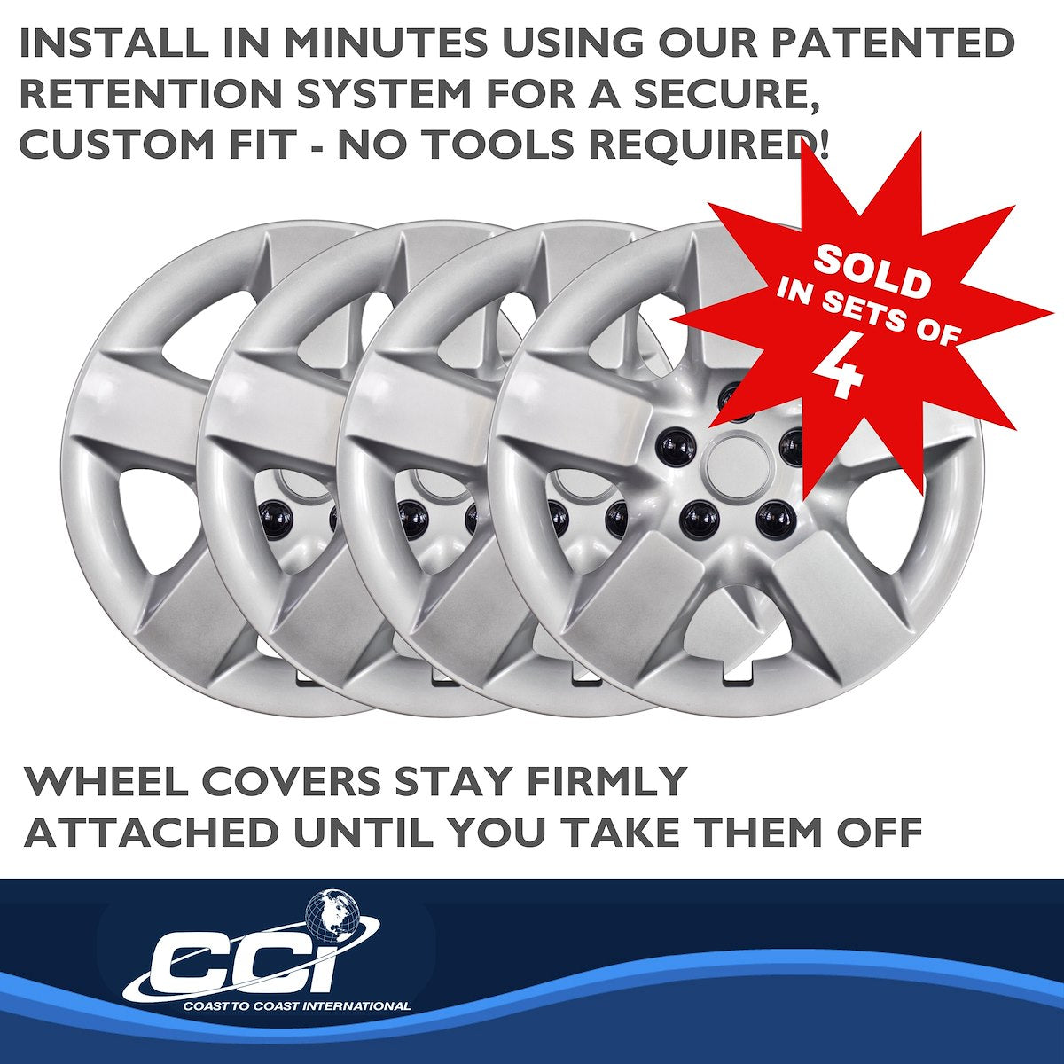Coast2Coast Universal Wheel Covers IWC44316S product image 4