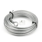 Warn Winch Cable, Wire Rope For Warn VRX 4500/AXON 4500/AXON 5500 Winches, 1/4 in Diameter x 50 ft Length - 100973