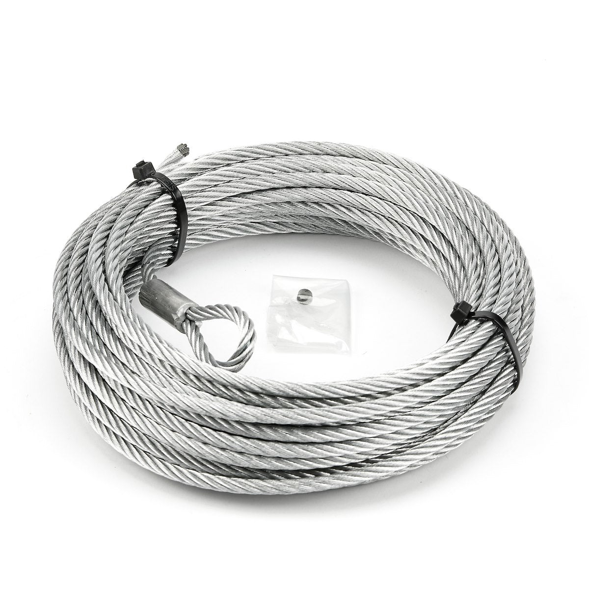 Warn Winch Cable, Wire Rope For Warn VRX 4500/AXON 4500/AXON 5500 Winches, 1/4 in Diameter x 50 ft Length - 100973