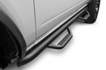 N-Fab Nerf Bar, W2W Series, 3 in Round Bent, Black Textured Powder Coated Steel - F2172B-TX