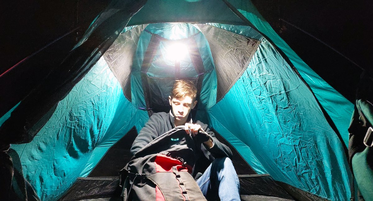 STKR Concepts Camp Site Light, IS54 Waterproof Rated For Outdoor Use - 12679