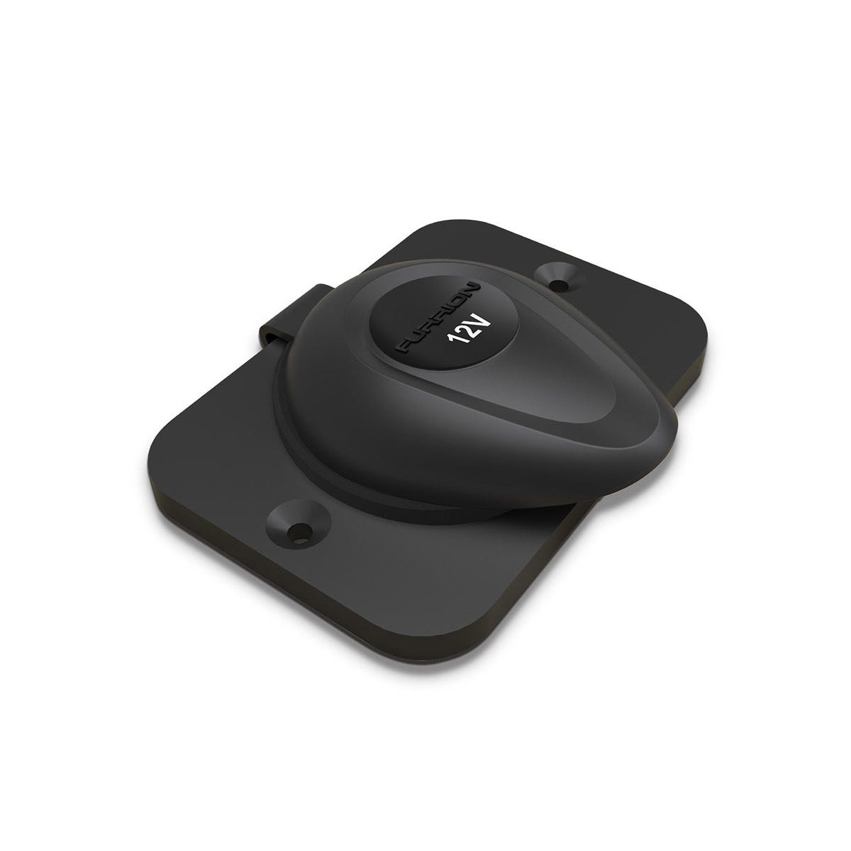 Furrion Receptacle, 12 V DC Power, Black - F12VR-AM