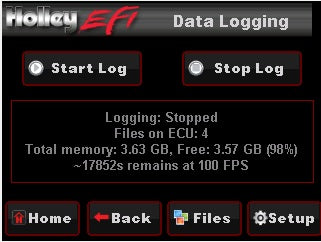 Holley EFI Driver Information Display 553-108 product image 4