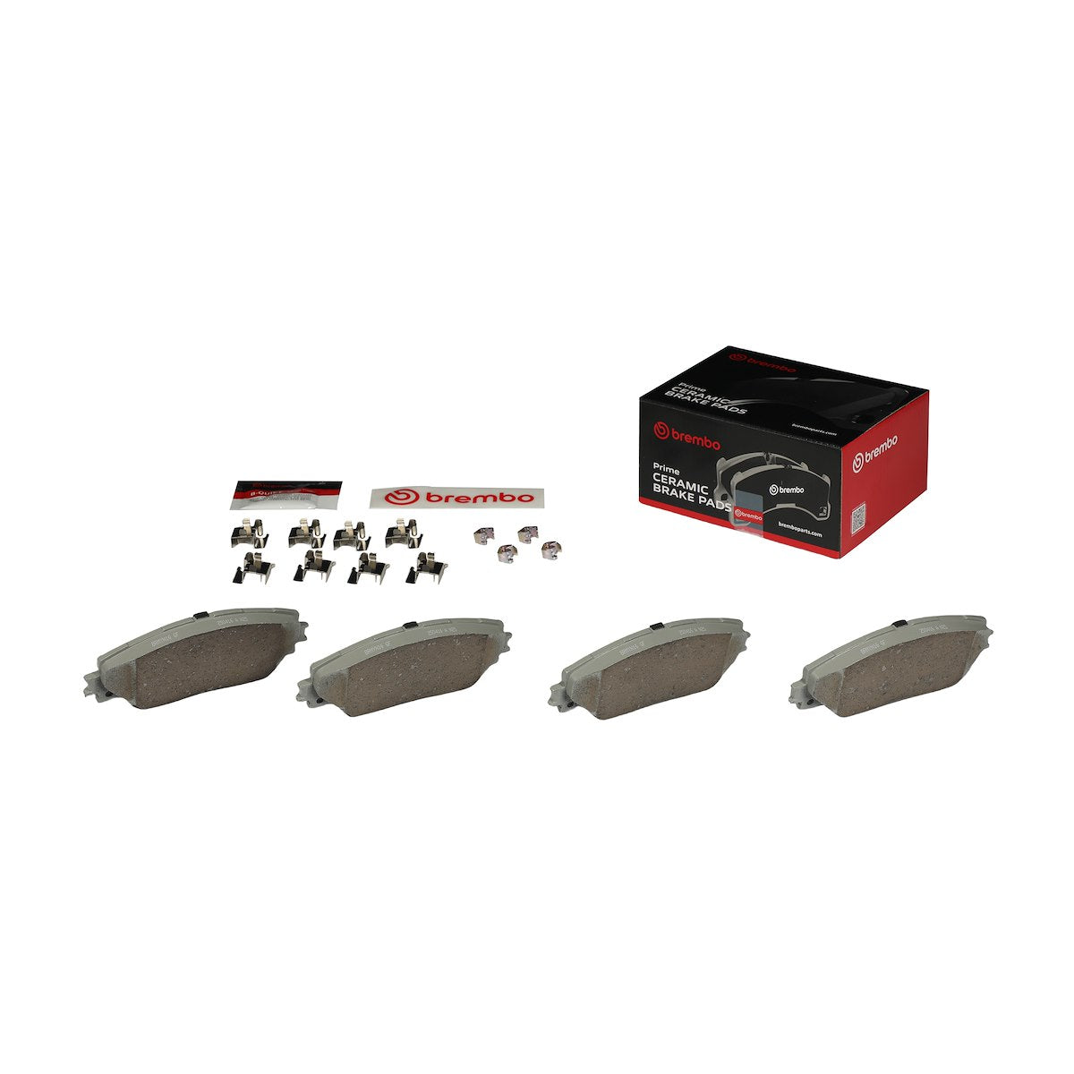 Brembo Brake Pad, FMSI Number D1211-8331, Ceramic, Set Of 4 - P83071N