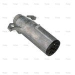 Pollak Trailer Wiring Connector, 7-Way Round Plug Side, 6 To 28 V, 40 amp - 11-700