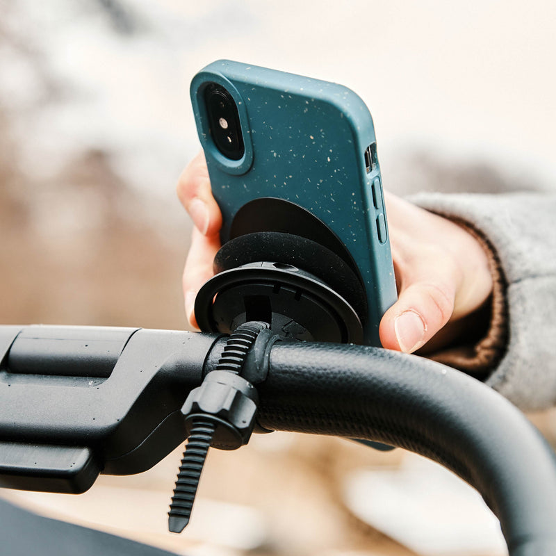 Silwy Magnetic Cell Phone Mount, 360 degree Rotatable, Black - SYFI-SHFF-MVP