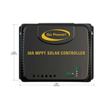 Go Power Battery Charger Controller, Use With All Battery Types (Lead Acid/LiFePO4), LED Fault Indicators, 30 amp - GP-RVC-30-MPPT