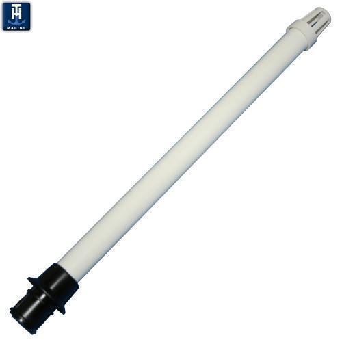 T-H Marine Livewell Overflow Tube, Fits 1-1/8 in Thru Hulls, 12 in Length, 1-5/16 in Diameter - ODT-1-DP
